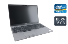 Ноутбук Dell Latitude 5510 / 15.6" (1920x1080) IPS / Intel Core i5-10310U (4 (8) ядра по 1.7 - 4.4 GHz) / 16 GB DDR4 / 512 GB SSD / Intel UHD Graphics / WebCam / Windows 10