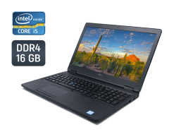 Ноутбук Dell Latitude 5580 / 15.6" (1366x768) TN / Intel Core i5-6300U (2 (4) ядра по 2.4 - 3.0 GHz) / 16 GB DDR4 / 512 GB SSD / Intel HD Graphics 520 / WebCam / Windows 10