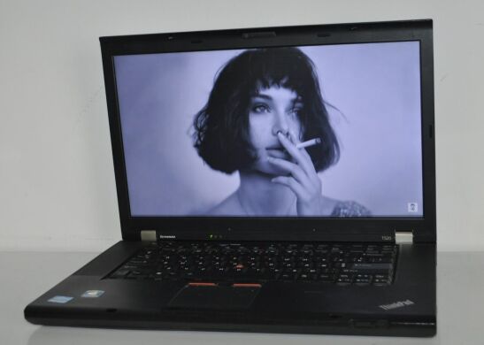 Ноутбук Lenovo ThinkPad T520 / 15.6" (1366x768) TN / Intel Core i5-2520M (2 (4) ядра по 2.5 - 3.2 GHz) / 12 GB DDR3 / 120 GB SSD NEW / Intel HD Graphics 3000 / WebCam / DVD-ROM