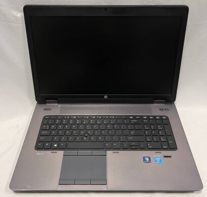 Ноутбук робоча станція HP ZBook 17 / 17.3" (1600x900) TN / Intel Core i5-4300M (2 (4) ядра по 2.6 - 3.3 GHz) / 12 GB DDR3 / 128 GB SSD + 500 GB HDD / nVidia Quadro K610M, 1 GB GDDR5, 64-bit / WebCam / DVD-RW / Fingerprint