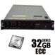 IBM X3650-M2 / 2x Intel Xeon E5504 (4 ядра по 2.0GHz) / 32 GB DDR3 / no HDD