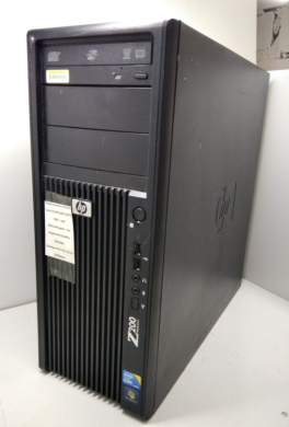 Системный блок HP Z200 / Intel Core i5-650 (2 (4) ядра по 3.2 - 3.46 GHz) / 8 GB DDR3 / 500 GB HDD