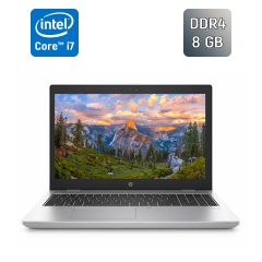Ультрабук Б-класс HP ProBook 650 G4 / 15.6" (1920x1080) IPS / Intel Core i7-8650U (4 (8) ядра по 1.9 - 4.2 GHz) / 8 GB DDR4 / 256 GB SSD / Intel UHD Graphics 630 / WebCam / Fingerprint