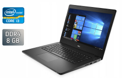 Ультрабук Dell Latitude 3480 / 14" (1366x768) TN / Intel Core i3-7100U (2 (4) ядра по 2.4 GHz) / 8 GB DDR4 / 240 GB SSD / Intel HD Graphics 620 / WebCam / Windows 10