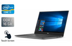 Ультрабук Dell XPS 13 9350 / 13.3" (3200x1800) IPS Touch / Intel Core i7-6560U (2 (4) ядра по 2.2 - 3.2 GHz) / 16 GB DDR3 / 512 GB SSD / Intel Iris Graphics 540 / Windows 10