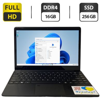 Ультрабук Gateway GWTN141-10BK / 14" (1920x1080) IPS / Intel Core i5-1135G7 (4 (8) ядра по 4.2 GHz) / 16 GB DDR4 / 256 GB SSD / Intel Iris Xe Graphics / WebCam / Fingerprint Ультрабук Gateway GWTN141-10BK / 14" (1920x1080) IPS / Intel Core i5-1135G7 (4 (8) ядра по 4.2 GHz) / 16 GB DDR4 / 256 GB SSD / Intel Iris Xe Graphics / WebCam / Fingerprint