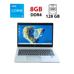 Ультрабук HP EliteBook 840 G5 / 14" (1920x1080) IPS / Intel Core i5-8350U (4 (8) ядра по 1.7 - 3.6 GHz) / 8 GB DDR4 / 128 GB SSD / Intel UHD Graphics 620 / WebCam