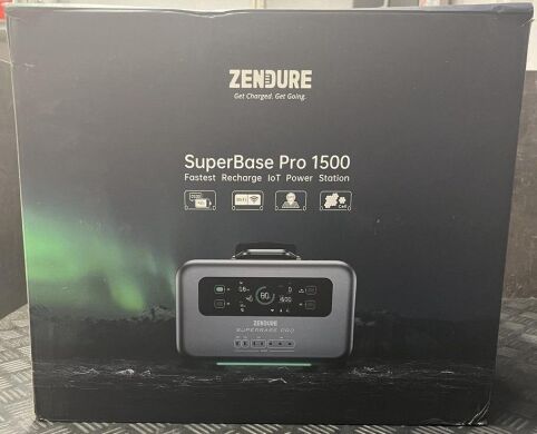Зарядна станція Zendure SuperBase Pro 1500 / 2000W / 1440 Вт⋅ч / LiFePO4