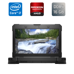 Защищенный ноутбук Dell Latitude 5420 Rugged / 14" (1920x1080) IPS / Intel Core i7-8650U (4 (8) ядра по 1.9 - 4.2 GHz) / 16 GB DDR4 / 512 GB SSD / AMD Radeon RX 540, 4 GB GDDR5, 128-bit / WebCam / Windows 10