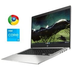 Ультрабук HP Pro c640 G2 Chromebook / 14" (1920x1080) IPS / Intel Core i3-1115G4 (2 (4) ядра по 2.2 - 4.1 GHz) / 8 GB DDR4 / 256 GB SSD / Intel UHD Graphics / WebCam / ChromeOS