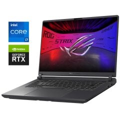 Ігровий ноутбук Б-клас Asus ROG Strix G16 G614JV / 16" (1920x1080) IPS / Intel Core i7-13650HX (14 (20) ядер по 3.6 - 4.9 GHz) / 16 GB DDR5 / 512 GB SSD NVMe / nVidia GeForce RTX 4060, 8 GB GDDR6, 128-bit / WebCam