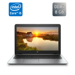 Ноутбук HP EliteBook 850 G3 / 15.6" (1920x1080) IPS / Intel Core i5-6200U (2 (4) ядра по 2.3 - 2.8 GHz) / 8 GB DDR4 / 128 GB SSD / Intel HD Graphics 520 / WebCam