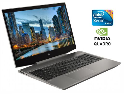 Мобильная рабочая станция Б-класс HP ZBook 15v G5 / 15.6" (1920x1080) IPS / Intel Xeon E-2176M (6 (12) ядер по 2.7 - 4.4 GHz) / 16 GB DDR4 / 256 GB SSD / nVidia Quadro P600, 4 GB GDDR5, 128-bit / WebCam