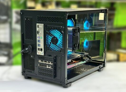 Игровой ПК MSI Pro Tower / AMD Ryzen 5 8400F (6 (12) ядер по 4.2 - 4.7 GHz) / 32 GB DDR5 / 512 GB SSD / nVidia GeForce RTX 3060, 12 GB GDDR6, 192-bit / 600W / Win 11