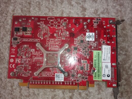 Дискретная видеокарта AMD FirePro V4900, 1 GB GDDR5, 128-bit / 2x DisplayPort, 1x DVI