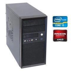 Игровой ПК Chieftec Mesh CT-01B-400S8 Tower / Intel Core i5-6600 (4 ядра по 3.3 - 3.9 GHz) / 16 GB DDR4 / 128 GB SSD + 1000 GB HDD / AMD Radeon RX 570, 8 GB GDDR5, 256-bit / 500W