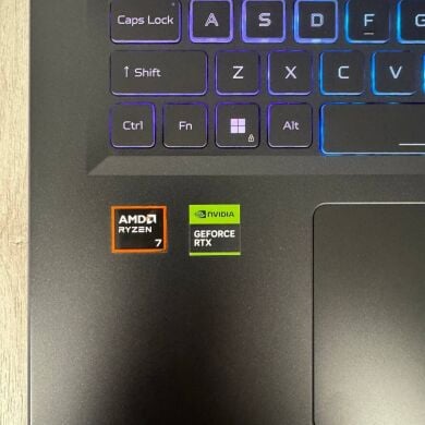 Ігровий ноутбук Б-клас Acer Nitro 17 AN17-42 / 17.3" (1920x1200) IPS / AMD Ryzen 7 8845HS (8 (16) ядер по 3.8 - 5.1 GHz) / 16 GB DDR5 / 512 GB SSD / nVidia GeForce RTX 4060, 8 GB GDDR6, 128-bit / WebCam