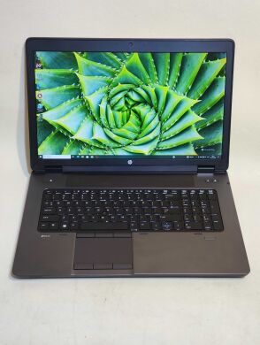 Мобильная рабочая станция HP ZBook 17 G2 / 17.3" (1920x1080) TN / Intel Core i7-4800MQ (4 (8) ядра по 2.7 - 3.7 GHz) / 8 GB DDR3 / 256 GB SSD / nVidia Quadro K1100M, 2 GB GDDR5, 128-bit / WebCam / DVD-ROM