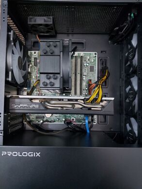 Комп'ютер ProLogix E107 Tempered Glass Black Tower / Intel Core i7-4770 (4 (8) ядра по 3.4 - 3.9 GHz) / 16 GB DDR3 / 500 GB SSD + 1000 GB HDD / AMD Radeon RX 570, 8 GB GDDR5, 256-bit / 380W