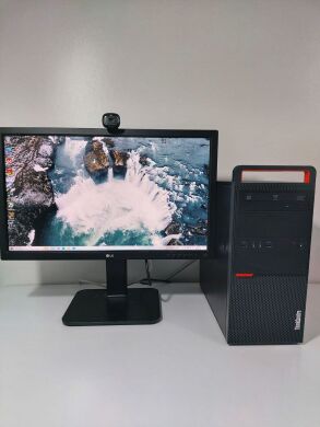 Комплект: Lenovo ThinkCentre M800 Tower / Intel Core i5-6400 (4 ядра по 2.7 - 3.3 GHz) / 16 GB DDR4 / 240 GB SSD + 250 GB HDD / nVidia Quadro FX 3800, 1 GB GDDR3, 256-bit / DVD-ROM + Монитор LG 24MB37PM-B / 24" (1920x1080) IPS Комплект: Lenovo ThinkCentre M800 Tower / Intel Core i5-6400 (4 ядра по 2.7 - 3.3 GHz) / 16 GB DDR4 / 240 GB SSD + 250 GB HDD / nVidia Quadro FX 3800, 1 GB GDDR3, 256-bit / DVD-ROM + Монитор LG 24MB37PM-B / 24" (1920x1080) IPS