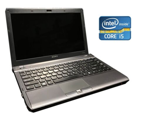 Ноутбук Sony Vaio VPCS11M9R / 13.3" (1366x768) TN / Intel Core i5-520M (2 (4) ядра по 2.4 -2.9 GHz) / 4 GB DDR3 / 120 GB SSD / Intel HD Graphics / WebCam / DVD-ROM