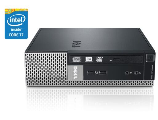 ПК Б-клас Dell OptiPlex 790 USFF / Intel Core i7-2600S (4 (8) ядра по 2.8 - 3.8 GHz) / 4 GB DDR3 / 120 GB SSD / Intel HD Graphics 2000 / DVD-RW ПК Б-клас Dell OptiPlex 790 USFF / Intel Core i7-2600S (4 (8) ядра по 2.8 - 3.8 GHz) / 4 GB DDR3 / 120 GB SSD / Intel HD Graphics 2000 / DVD-RW