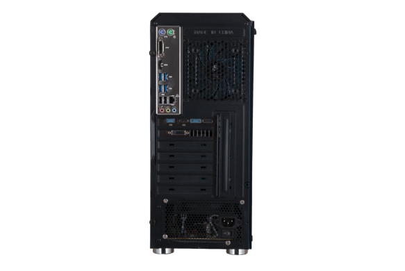 Case 1SP Rainbow Tower NEW / AMD Ryzen 5 1600 (6(12) ядер по 3.2 - 3.6 GHz) / 16 GB DDR4 / 120 GB SSD+500 GB HDD / Radeon RX 580 4GB / 500 Вт