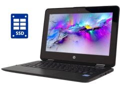 Нетбук-трансформер HP ProBook x360 11 G1 EE / 11.6" (1366x768) TN Touch / Intel Pentium N4200 (4 ядра по 1.1 - 2.5 GHz) / 4 GB DDR3 / 128 GB SSD / Intel HD Graphics 505 / WebCam / HDMI