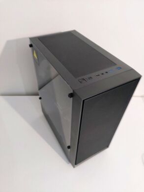 Комп'ютер ProLogix E107 Tempered Glass Black Tower / Intel Core i7-4770 (4 (8) ядра по 3.4 - 3.9 GHz) / 16 GB DDR3 / 500 GB SSD + 1000 GB HDD / AMD Radeon RX 570, 8 GB GDDR5, 256-bit / 380W