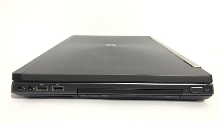 Мобільна робоча станція Б-клас HP EliteBook 8560w / 15.6" (1920x1080) TN / Intel Core i7-2630QM (4 (8) ядра по 2.0 - 2.9 GHz) / 8 GB DDR3 / 256 GB SSD / nVidia Quadro 1000M, 2 GB DDR3, 128-bit / WebCam / DVD-ROM