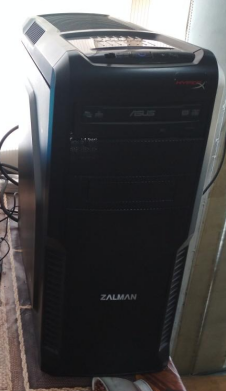 Комп'ютер Zalman Tower / Intel Core i7-6400T (4 (8) ядра по 2.2 - 2.6 GHz) / 8 GB DDR3 / 128 GB SSD / 500W / nVidia GeForce 630 2 GB