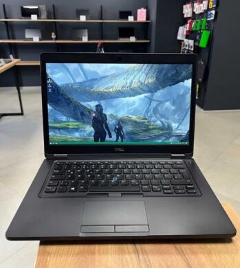 Ігровий ультрабук Dell Latitude 5490 / 14" (1920x1080) IPS / Intel Core i7-8650U (4 (8) ядра по 1.9 - 4.2 GHz) / 16 GB DDR4 / 256 GB SSD / nVidia GeForce MX130, 2 GB GDDR5, 64-bit / WebCam / Win 10 Pro
