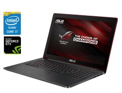 Ігровий ноутбук Asus Rog G501J / 15.6" (1920x1080) IPS / Intel Core i7-4720HQ (4 (8) ядра по 2.6 - 3.6 GHz) / 16 GB DDR3 / 128 GB SSD + 1000 GB HDD / nVidia GeForce GTX 960M, 2 GB GDDR5, 128-bit / WebCam / Win 10