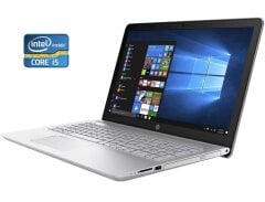 Ноутбук HP Pavilion 15cc1xx / 15.6" (1366x768) TN / Intel Core i5-8250U (4 (8) ядра по 1.6 - 3.4 GHz) / 8 GB DDR4 / 240 GB SSD / Intel UHD Graphics 620 / WebCam / Win 10 Pro