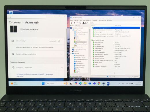Ультрабук Б-клас Asus ZenBook UX325EA / 13.3" (1920x1080) OLED / Intel Core i7-1165G7 (4 (8) ядра по 2.8 - 4.7 GHz) / 16 GB DDR4 / 512 GB SSD NVMe / Intel Iris Xe Graphics / WebCam / Win 11 Home Ультрабук Б-клас Asus ZenBook UX325EA / 13.3" (1920x1080) OLED / Intel Core i7-1165G7 (4 (8) ядра по 2.8 - 4.7 GHz) / 16 GB DDR4 / 512 GB SSD NVMe / Intel Iris Xe Graphics / WebCam / Win 11 Home