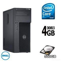 Dell Precision T1650 / Intel® Core™ i7-3770 (4(8) ядра по 3.4 - 3.9 GHz) / 4GB DDR3 / 1TB HDD