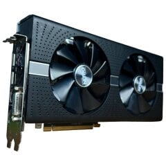 Дискретная видеокарта AMD Radeon RX 580, 8 GB GDDR5, 256-bit / DVI, DisplayPort, HDMI (11265-01-20G)