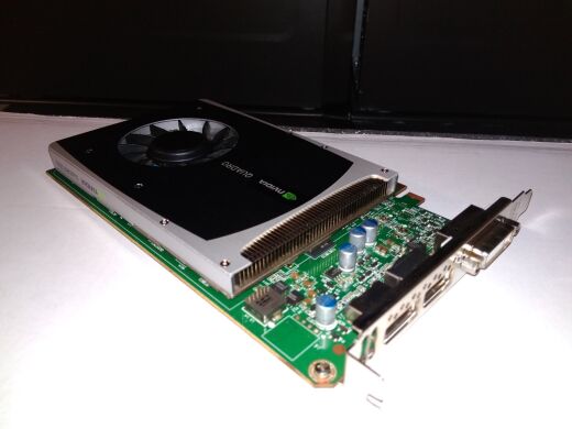 Дискретна відеокарта nVidia Quadro 2000 1024MB GDDR5 (128bit) (DVI, 2x DisplayPort)