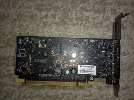 Дискретна відеокарта nVidia Quadro P620, 2 GB GDDR5, 128-bit / 4x miniDisplayPort