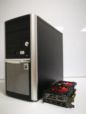 Euro Com / Intel Core i5-4570 (4 ядра по 3.2 - 3.6 GHz) / 12 GB DDR3 / 480 GB SSD NEW / AMD Radeon RX 470, 8 GB GDDR5, 256bit / Блок питания 600W NEW