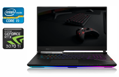 Ігровий ноутбук Asus ROG Strix Scar G533Z / 15.6" (2560x1440) IPS / Intel Core i9-12900H (14 (20) ядер по 3.8 - 5.0 GHz) / 32 GB DDR5 / 1000 GB SSD / nVidia GeForce RTX 3070 Ti, 8 GB GDDR6X, 256-bit / HDMI / Windows 11