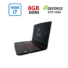 Ігровий ноутбук Б-клас Clevo N850Hj / 15.6" (1920x1080) IPS / Intel Core i7-7700HQ (4 (8) ядра по 2.8 - 3.8 GHz) / 8 GB DDR4 / 128 GB SSD + 500 GB HDD / nVidia GeForce GTX 1050, 2 GB GDDR5, 128-bit / WebCam