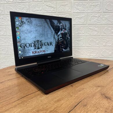 Игровой ноутбук Б-класс Dell Inspiron 15 Gaming 7567 / 15.6" (1920x1080) IPS / Intel Core i5-7300HQ (4 ядра по 2.5 - 3.5 GHz) / 8 GB DDR4 / 256 GB SSD / nVidia GeForce GTX 1050 Ti, 4 GB GDDR5, 128-bit / WebCam
