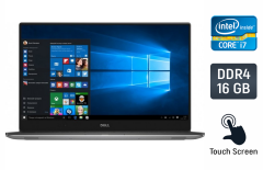 Ігровий ноутбук Б-клас Dell XPS 15 9560 / 15.6" (3840x2160) IPS Touch / Intel Core i7-7700HQ (4 (8) ядра по 2.8 - 3.8 GHz) / 16 GB DDR4 / 512 GB SSD / nVidia Geforce GTX 1050, 4 GB GDDR5, 128-bit / HDMI