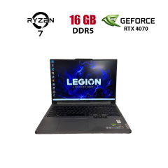 Игровой ноутбук Б-класс Lenovo Legion Slim 5 16ARP9 / 16" (2560x1600) IPS / AMD Ryzen 7 7435HS (8 (16) ядер по 3.1 - 4.5 GHz) / 16 GB DDR5 / 512 GB SSD / nVidia GeForce RTX 4070, 8 GB GDDR6, 128-bit / WebCam