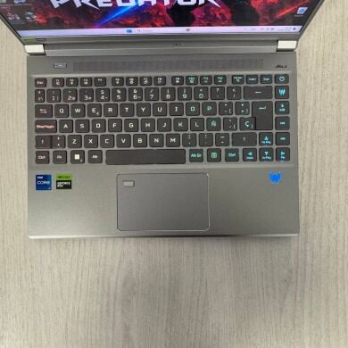 Игровой ультрабук Acer Predator Triton 14 PT14-51 / 14" (2560x1600) IPS / Intel Core i7-13700H (14 (20) ядер по 2.4 - 5.0 GHz) / 32 GB DDR5 / 1000 GB SSD / nVidia GeForce RTX 4070, 8 GB GDDR6, 128-bit / WebCam