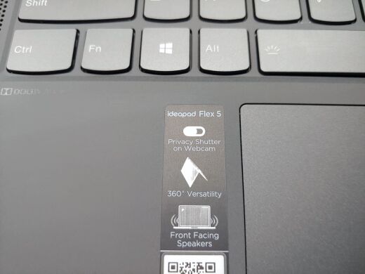 Lenovo IdeaPad Flex 5 14IIL05 / 14" (1920x1080) IPS touchscreen / Intel Core i5-1035G1 (4 (8) ядра по 1.0 - 3.6 GHz) / 8 GB DDR4 / 250 GB SSD M.2 / WebCam / NO ODD