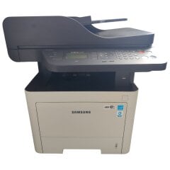 БФП Samsung ProXpress SL-M3875FW / Лазерний монохромний друк / 1200x1200 dpi / A4 / 38 стр/мин / USB 2.0, Ethernet, Wi-Fi + Кабелі в комплекті