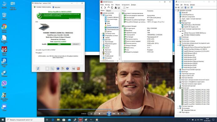 Мобільна робоча станція Dell Precision 3510 / 15.6" (1920x1080) IPS / Intel Core i7-6820HQ (4 (8) ядра по 2.7 - 3.6 GHz) / 16 GB DDR4 / 512 GB SSD / AMD FirePro W5130M, 2 GB GDDR5, 128-bit / WebCam