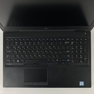 Мобільна робоча станція Dell Precision 7530 / 15.6" (1920x1080) IPS / Intel Core i7-8850H (6 (12) ядра по 2.6 - 4.3 GHz) / 16 GB DDR4 / 512 GB SSD / nVidia Quadro P1000, 4 GB GDDR5, 128-bit / WebCam / HDMI